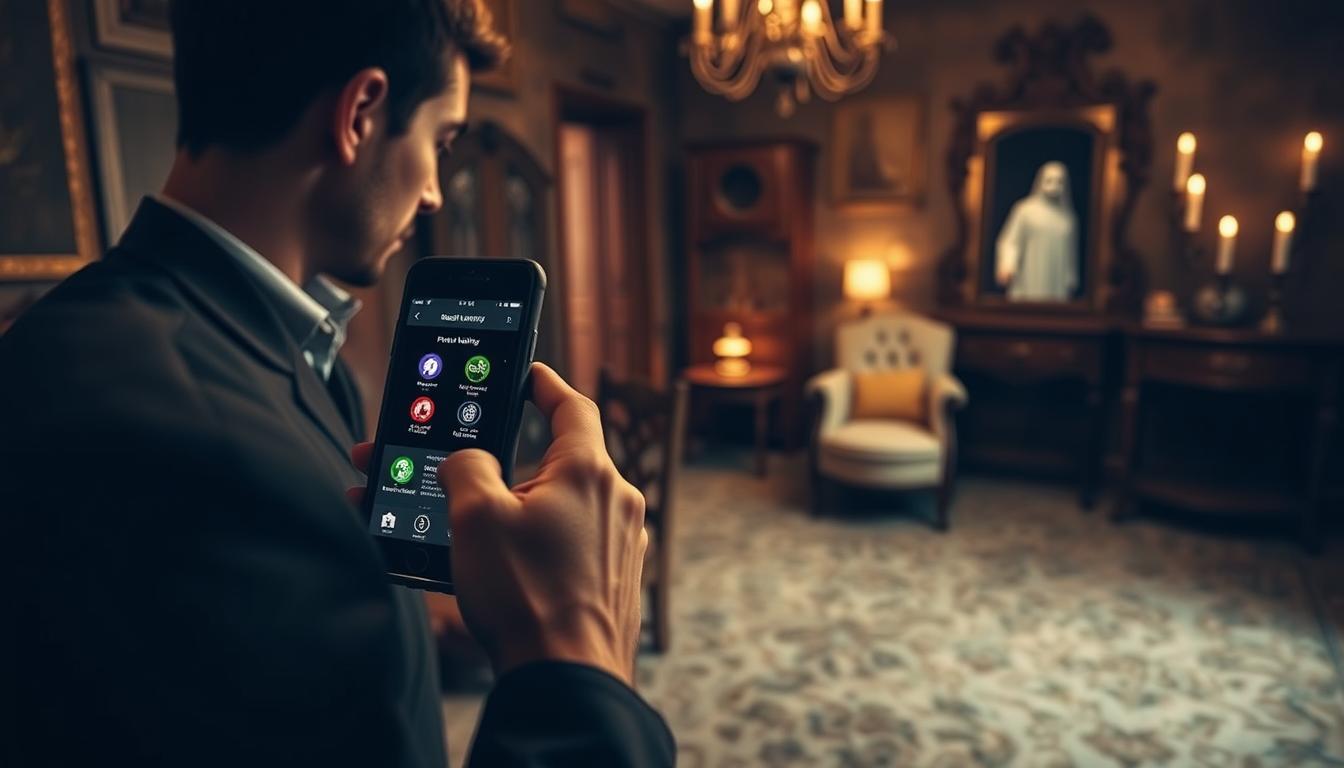 Aplicativo Caça Fantasmas: Descubra Atividade Paranormal