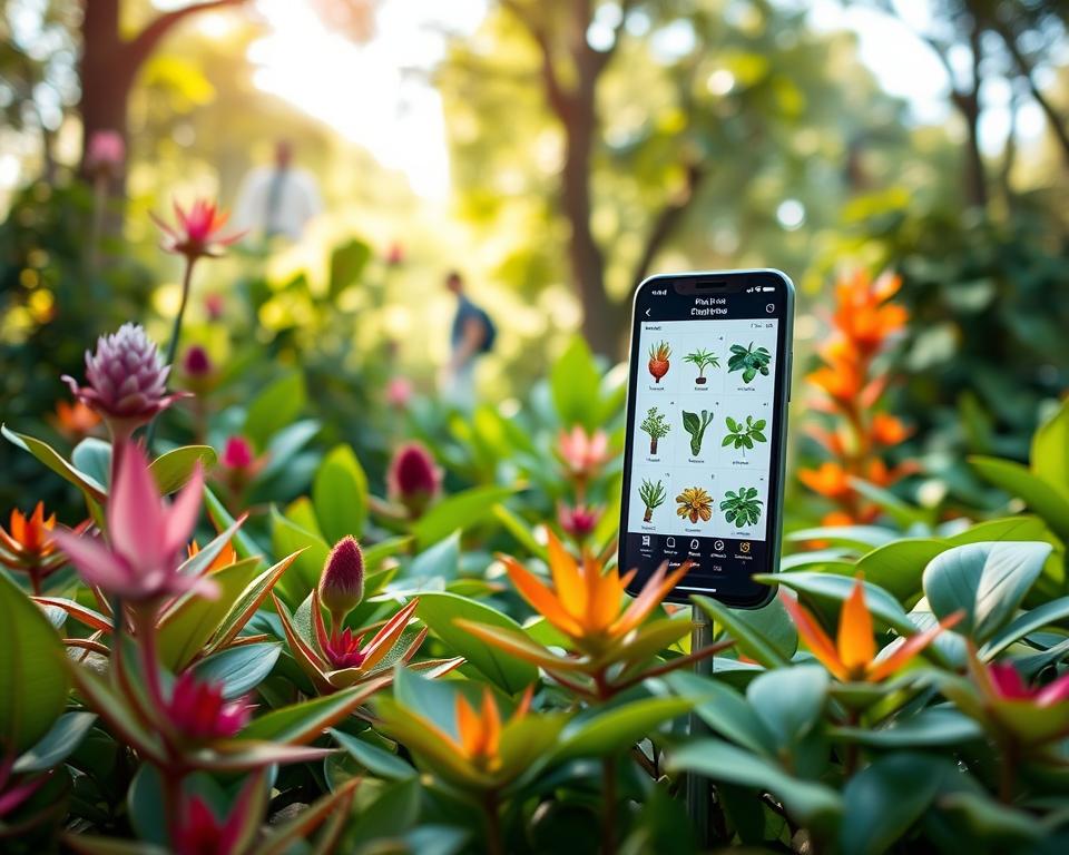 identificação botânica com tecnologia identificação botânica com tecnologia