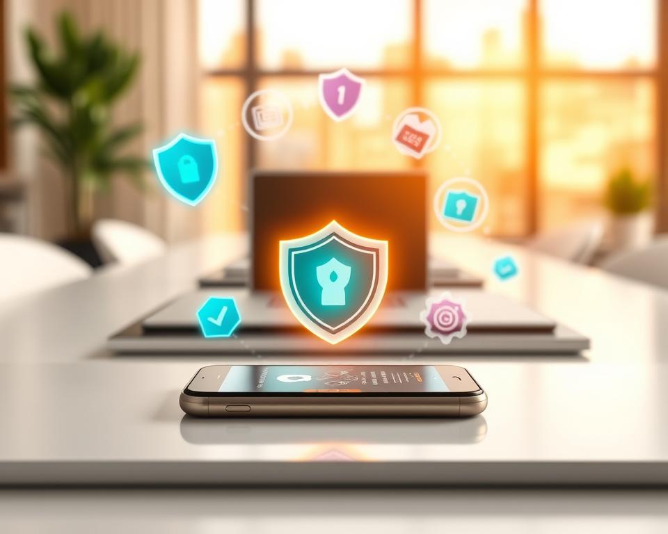 proteção mobile security