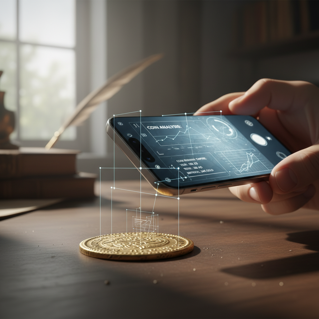 Identifique moedas raras com seu celular usando detector de moedas