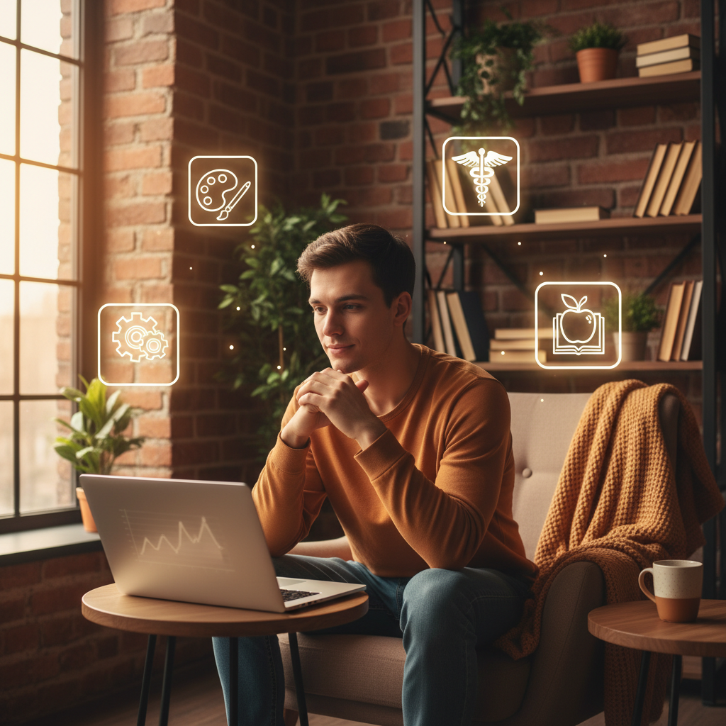 Como descobrir sua profissão ideal com um aplicativo prático