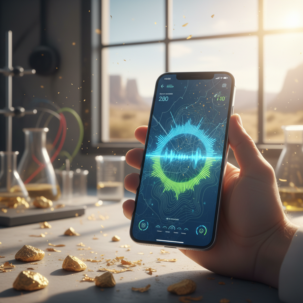 Como detectar ouro com seu celular usando o APP detector de ouro