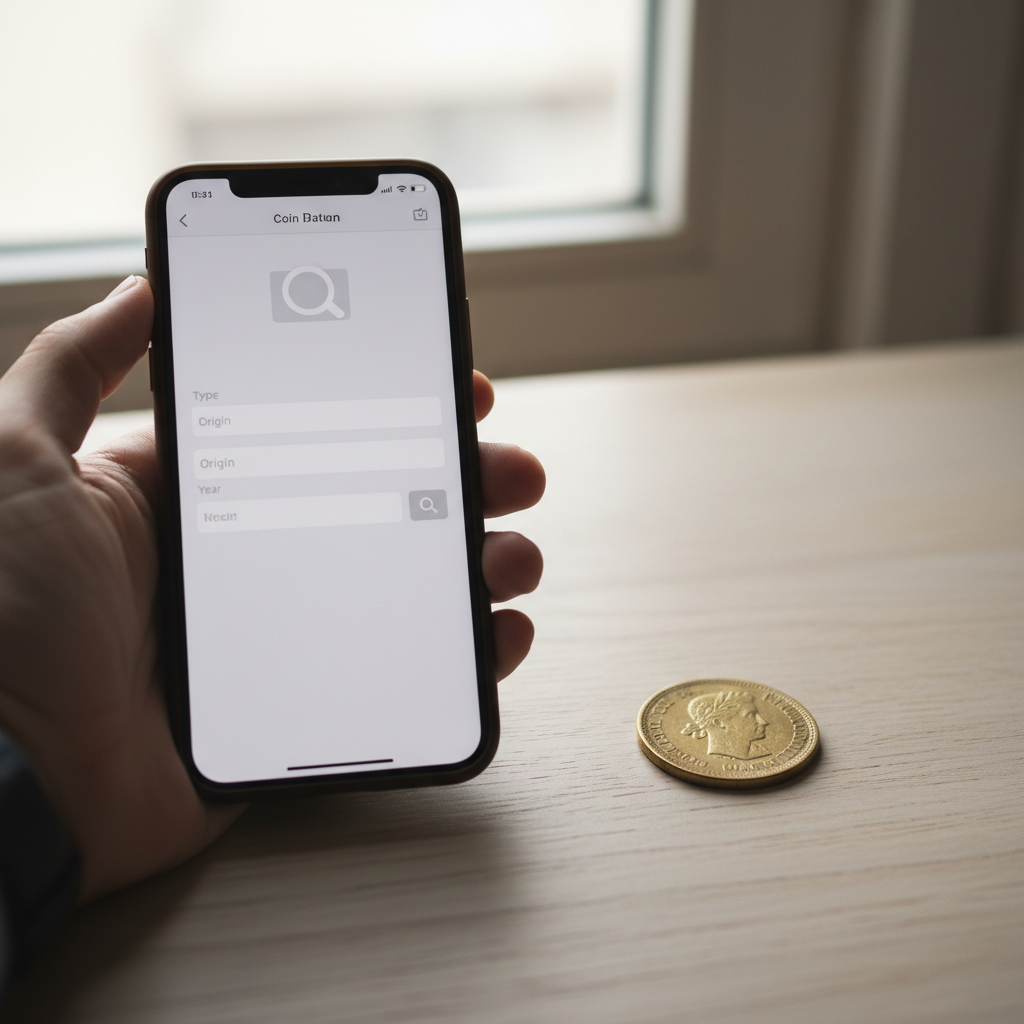Como identificar moedas raras com seu celular: guia prático do app