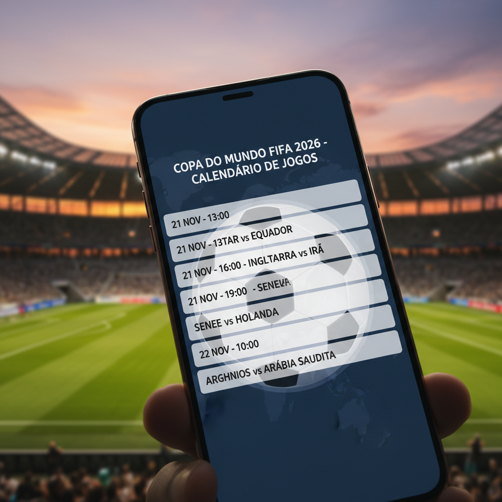 Follow the 2026 World Cup match schedule on your mobile phone using the ...