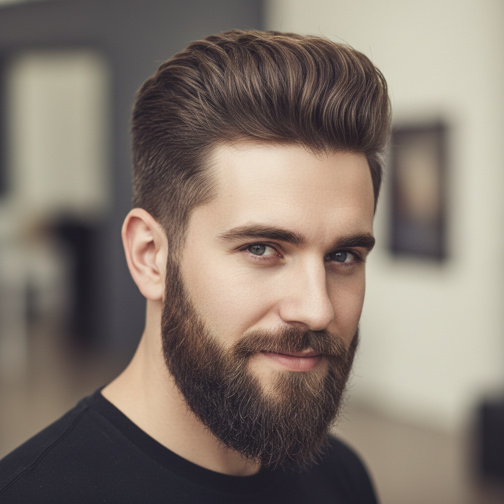 Acompanhe as Tendências de Cortes de cabelo e barbas 2026: usando IA