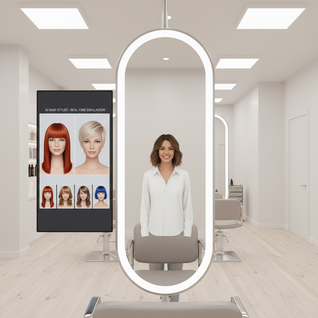 IA revela cortes, penteados e cores de cabelo antes de ir ao salão de beleza