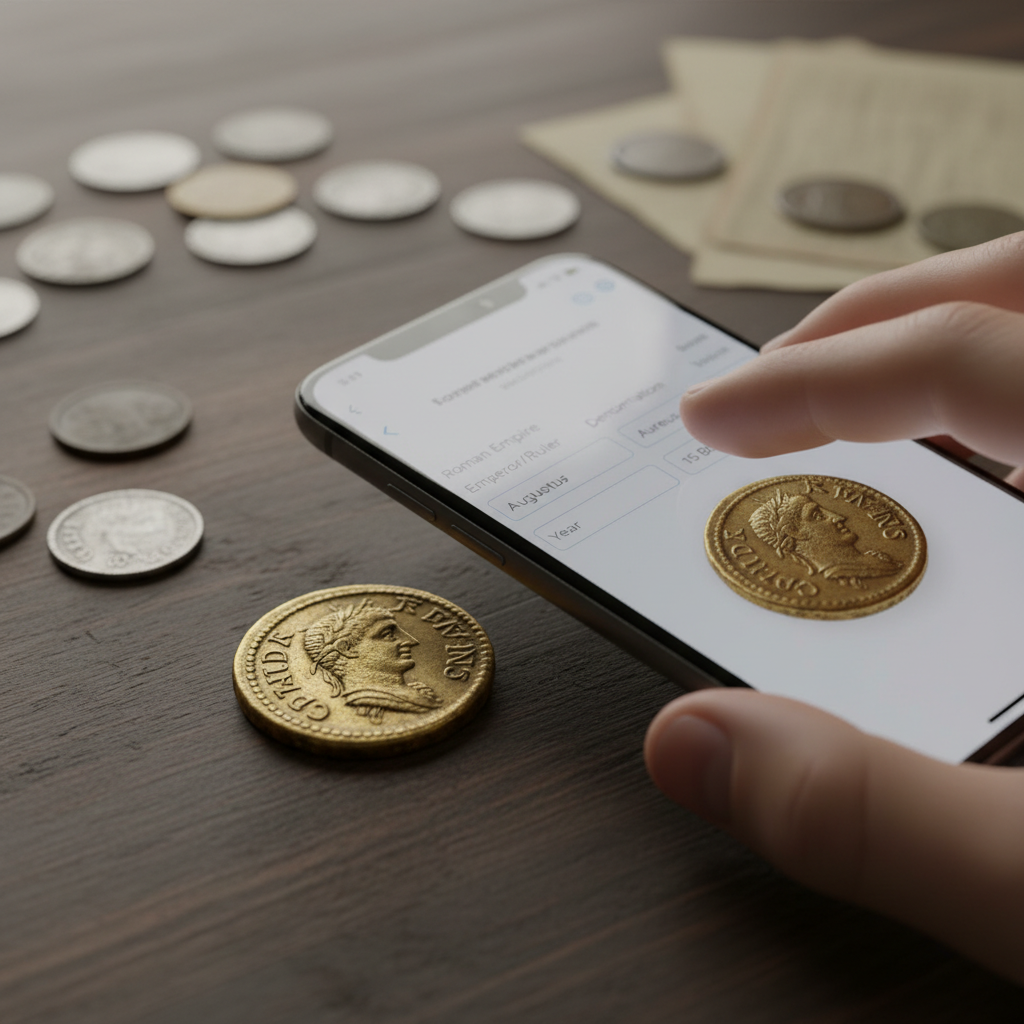 Como identificar moedas raras com seu celular: guia prático do aplicativo