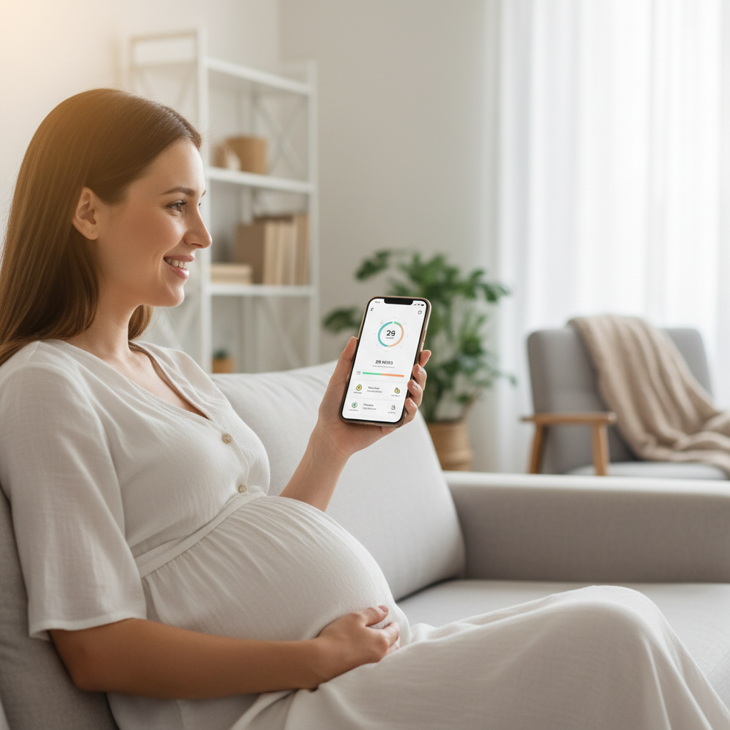 Como acompanhar sua gravidez passo a passo com um aplicativo