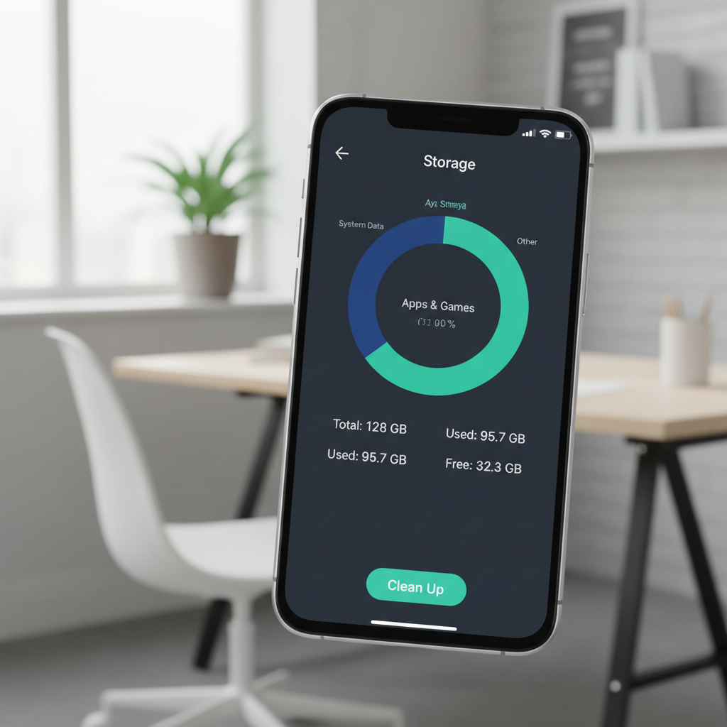 Como liberar espaço no celular com um aplicativo de limpeza de memória
