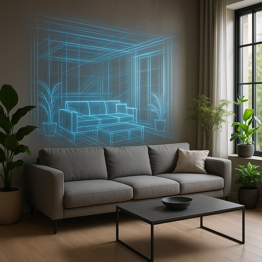 Como usar IA para criar designs personalizados dos ambientes da sua casa