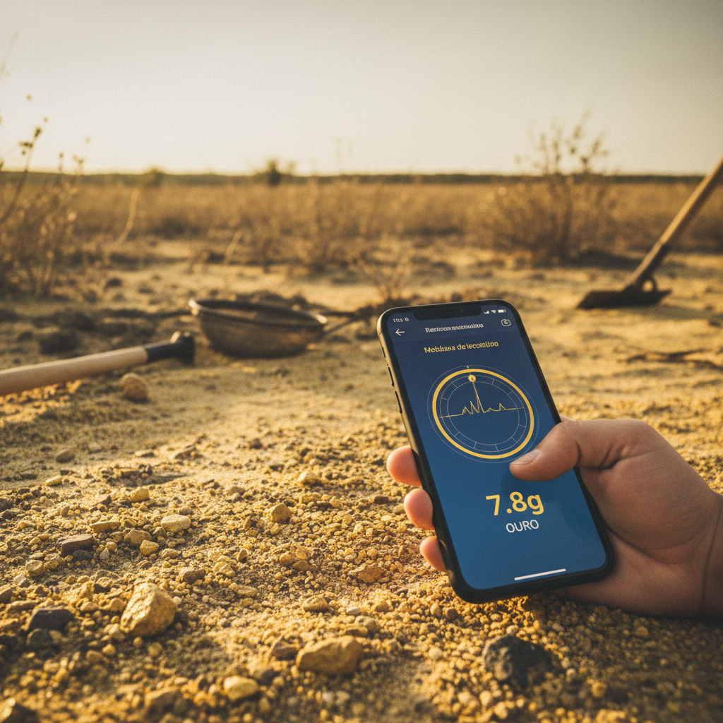 Como detectar ouro com seu celular: guia prático dos melhores aplicativos