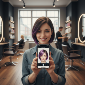 Como visualizar cortes de cabelo antes de ir ao salão com aplicativo