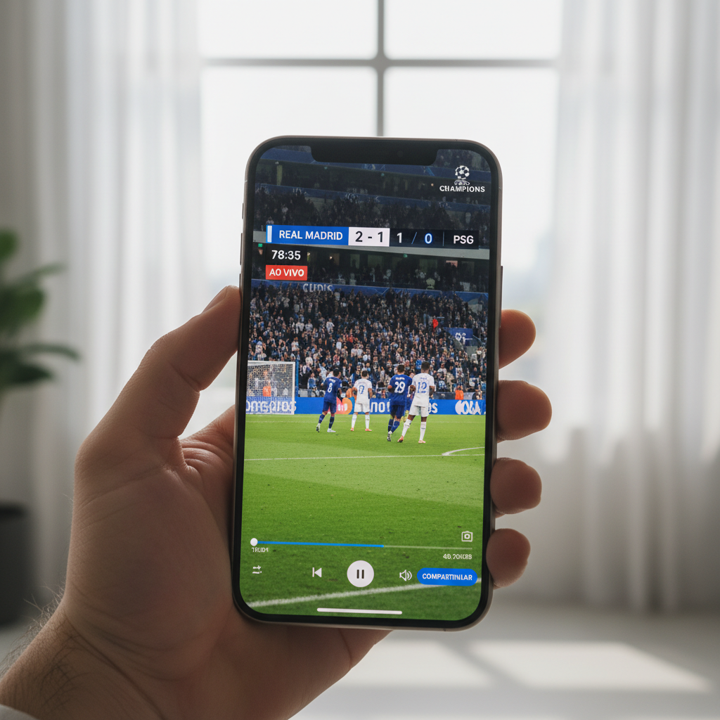 Como assistir a UEFA Champions League ao vivo sem pagar