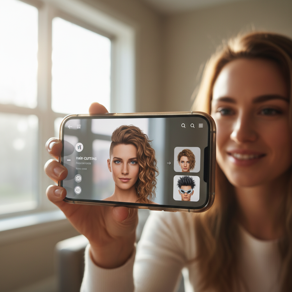 Como simular corte de cabelo no celular antes de ir ao salão