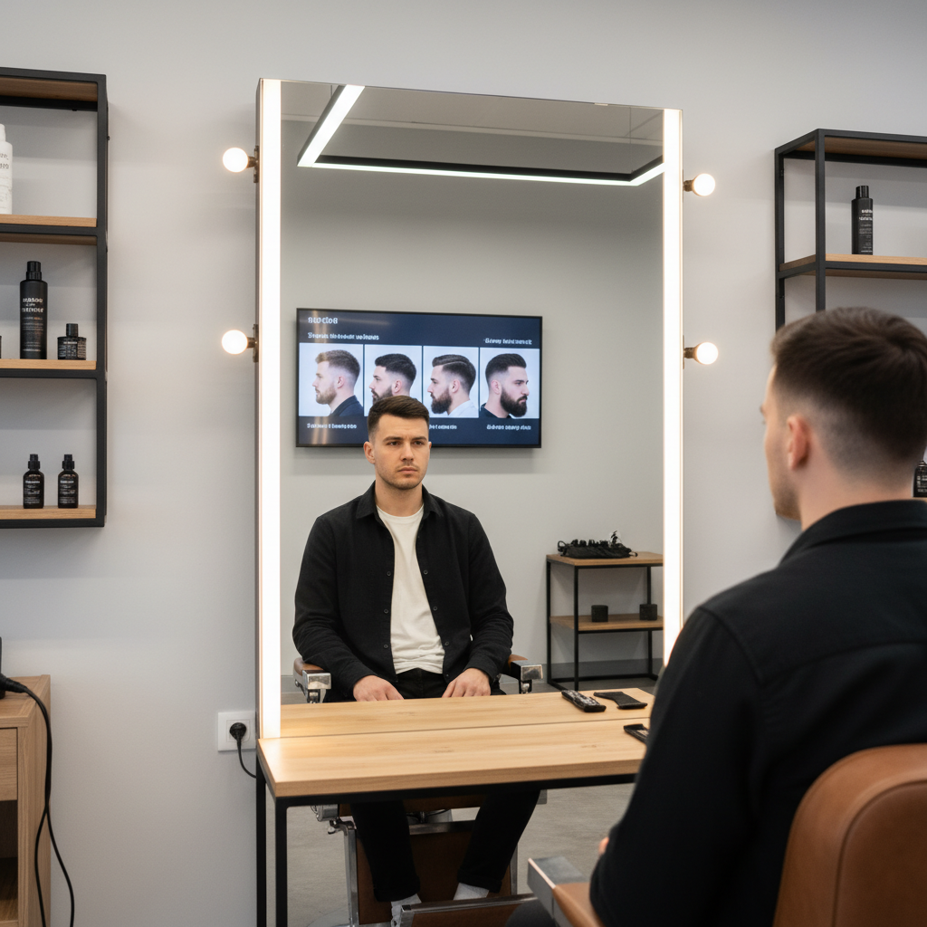 IA Simula cortes de cabelo masculino e tipos de barba antes de ir na barbearia