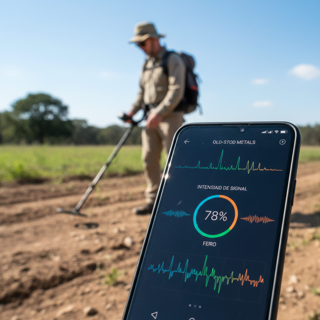 Aplicativo detector de ouro e metais preciosos no celular: guia prático