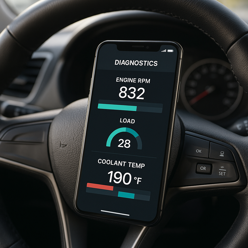 Como diagnosticar problemas do seu veículo com um aplicativo