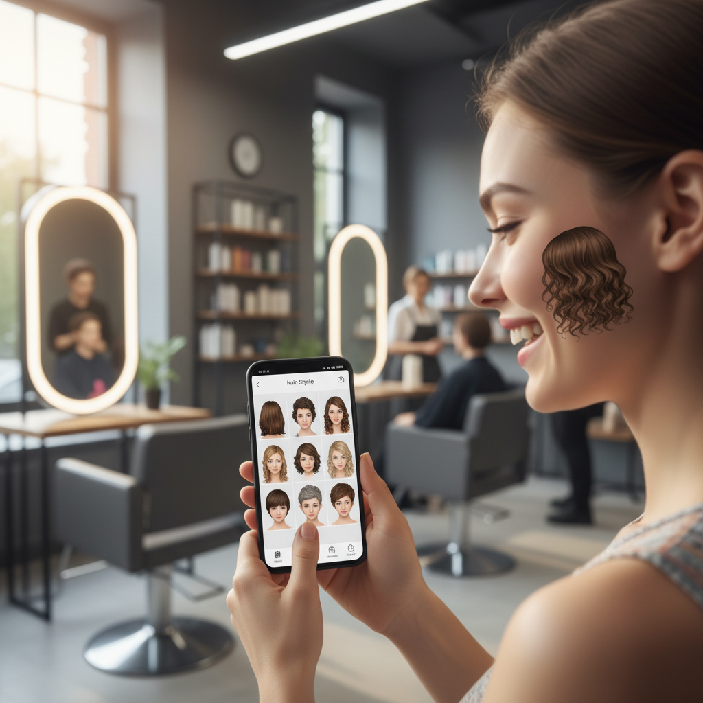 Experimente um novo estilo simulando cortes de cabelo com IA antes de ir ao salão