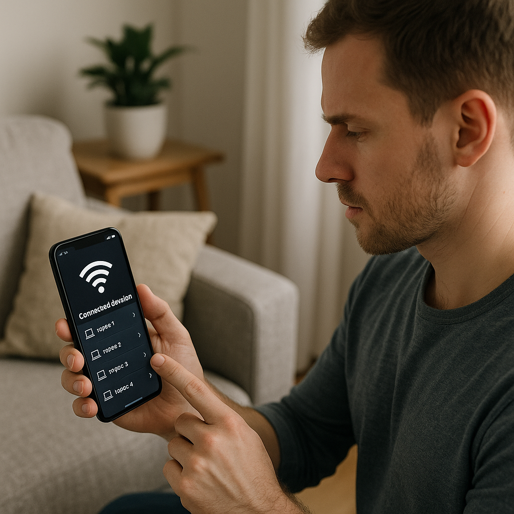 Aplicativo para ver quem está conectado no WiFi