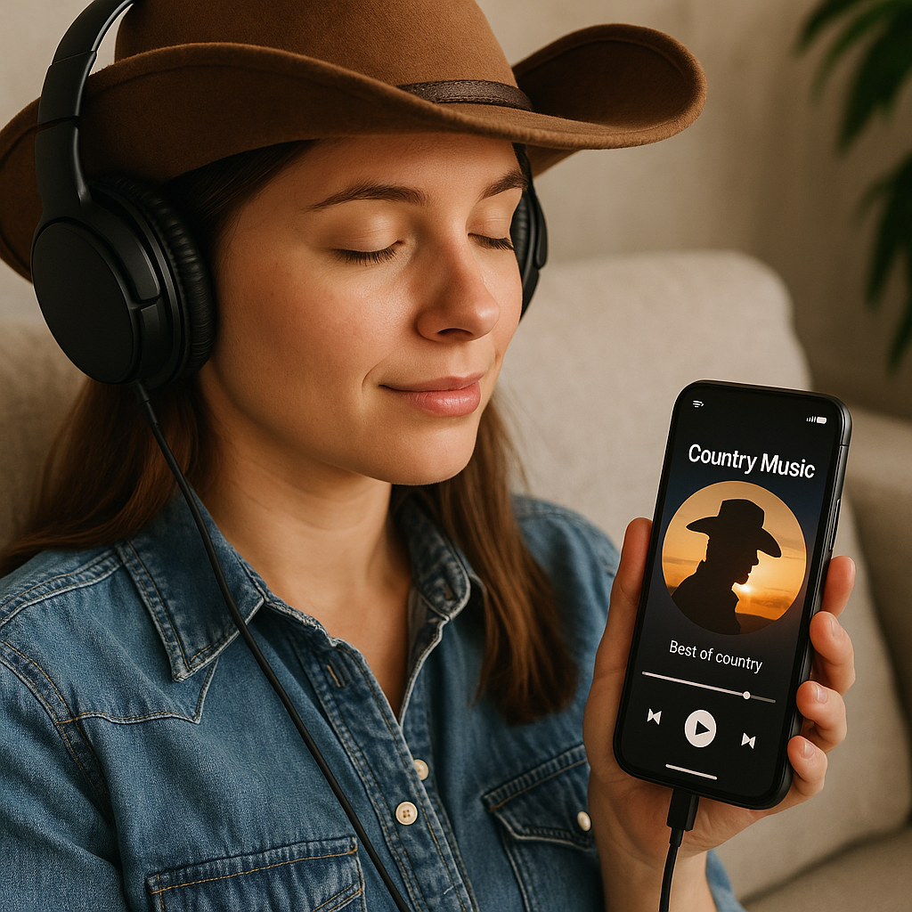Aplicativo para Ouvir as Melhores Músicas Country Grátis