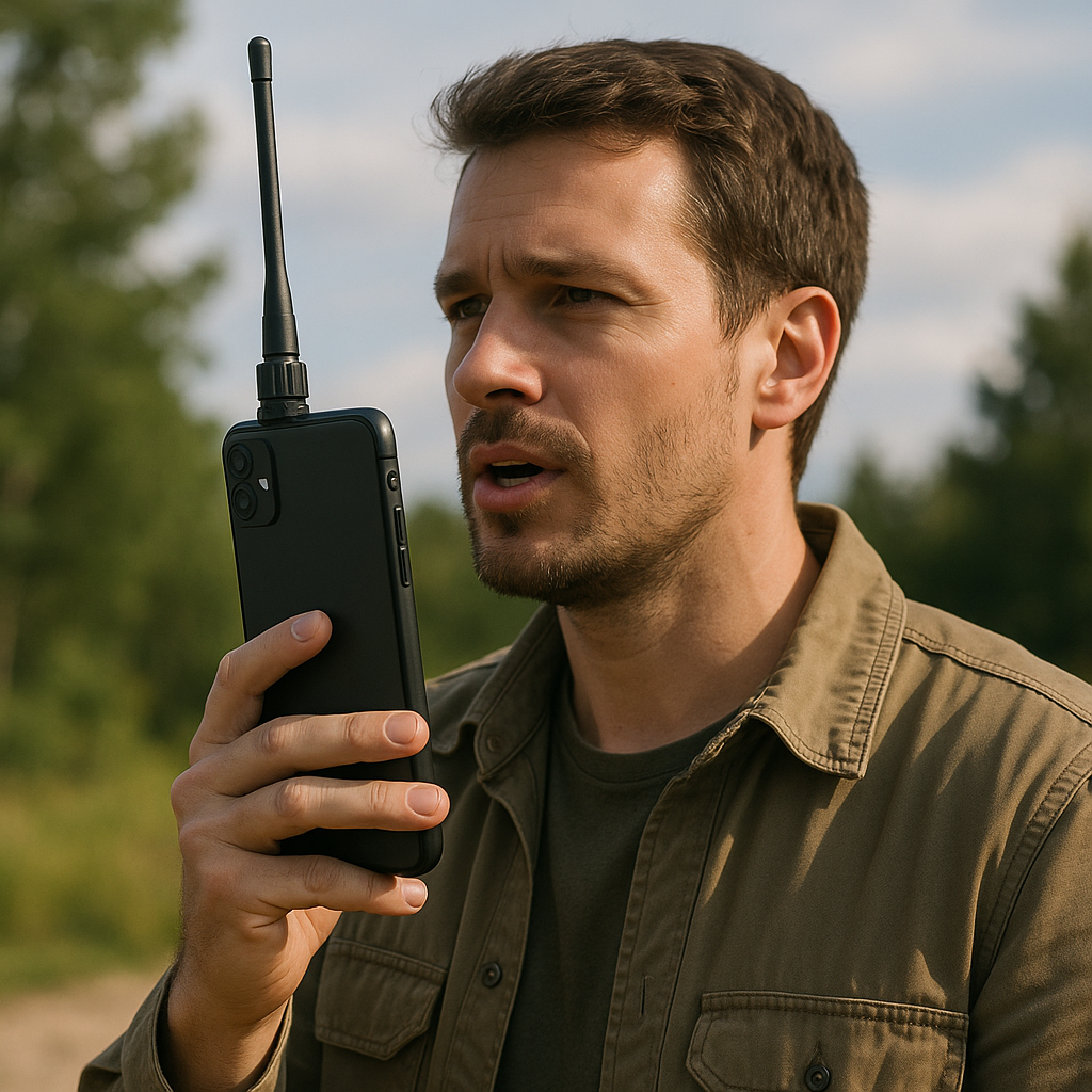 Transforme seu Celular em Walkie Talkie