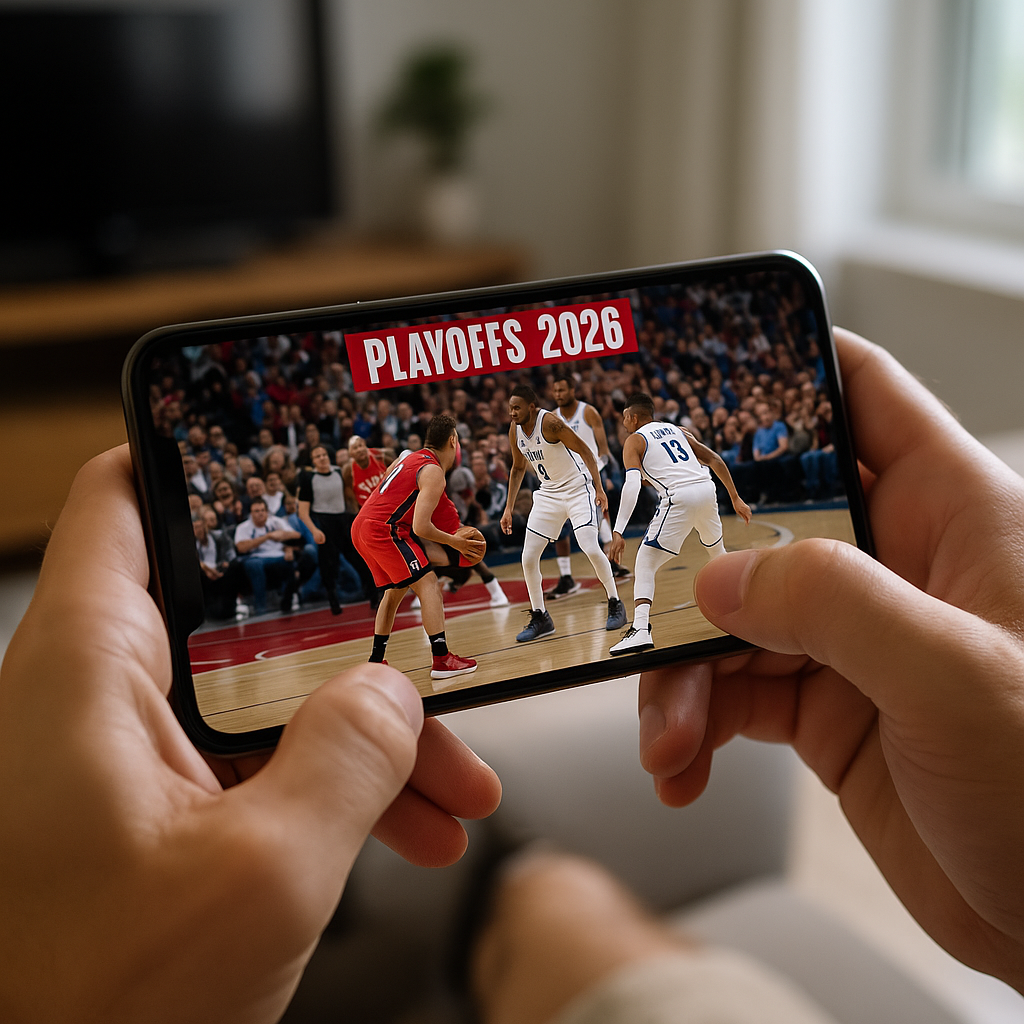 Aplicativo para Assisitir a todos os Jogos NBA PlayOffs 2026