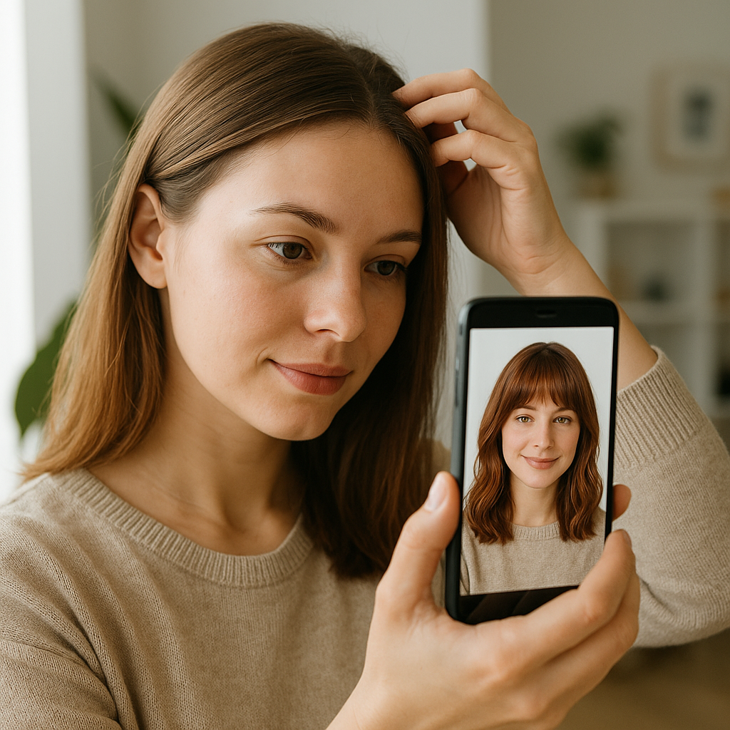 Simule um novo Estilo de Cabelo antes de ir ao Salão com IA