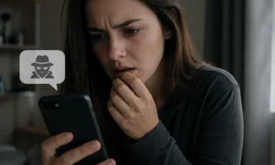 descubra quem tem mandou uma mensagem anonima