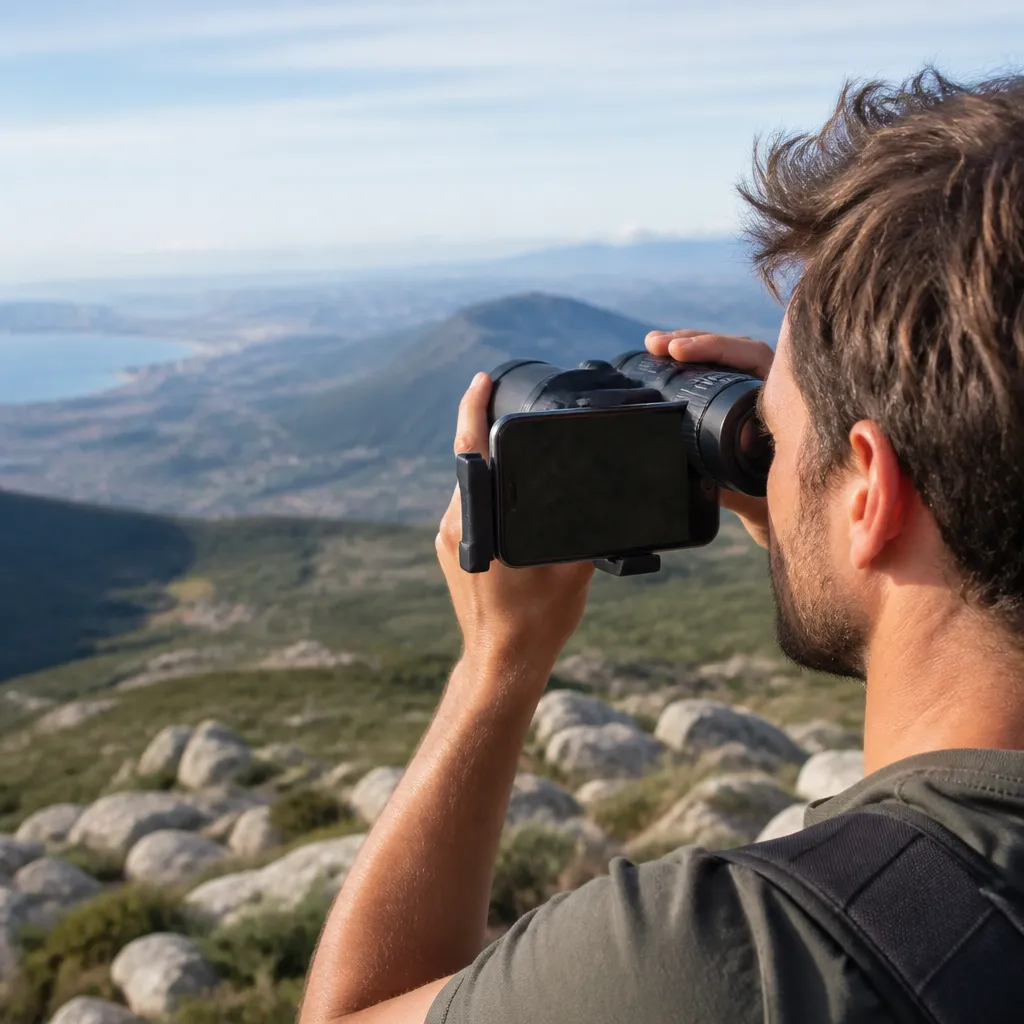 Transforme seu Android em binoculos potente e veja longe