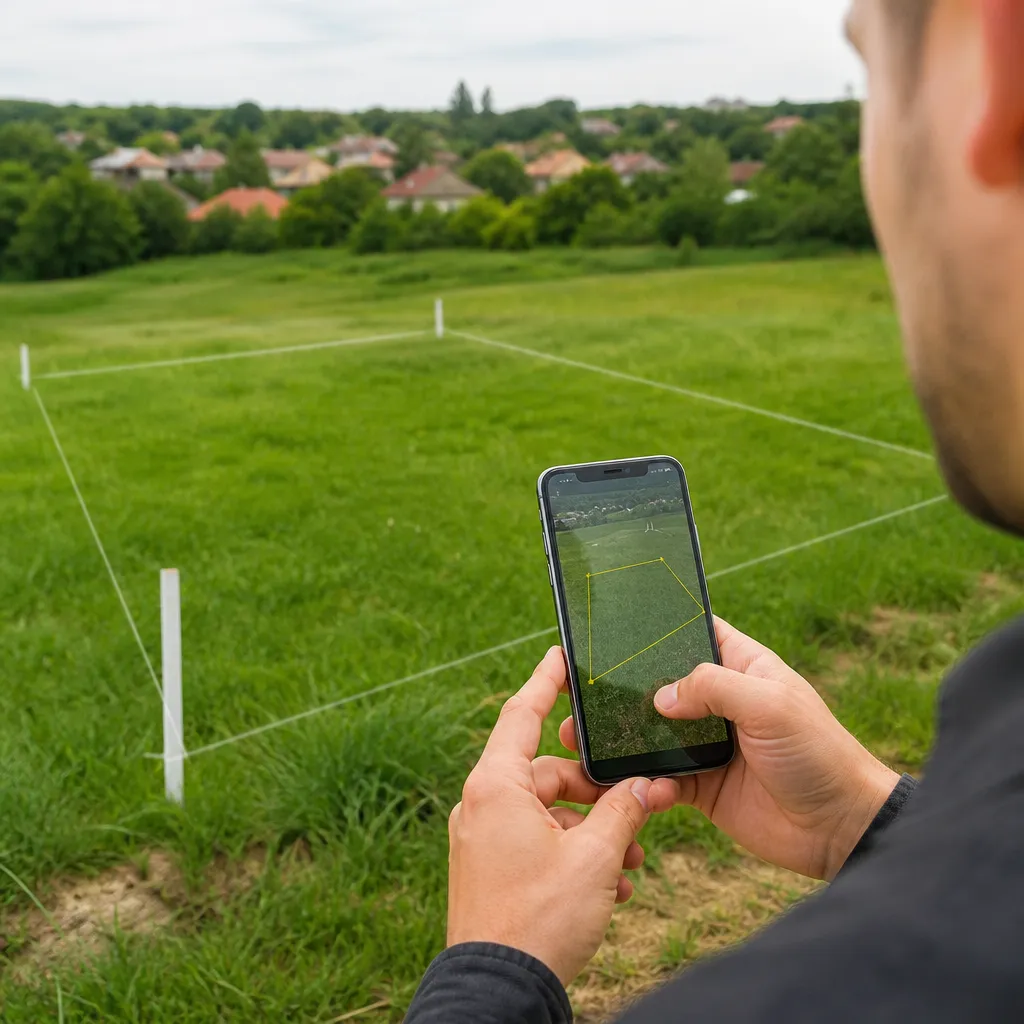 Guia completo: meça seu terreno direto do celular em minutos