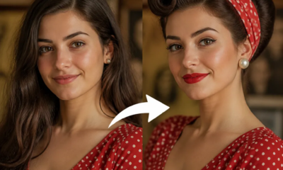 Veja como você ficaria com cabelo e maquiagem dos anos 50