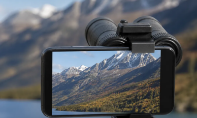 Zoom digital no iPhone que funciona como binoculos profissional