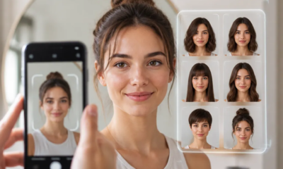 Foto do Rosto: Descubra o Penteado Ideal com IA