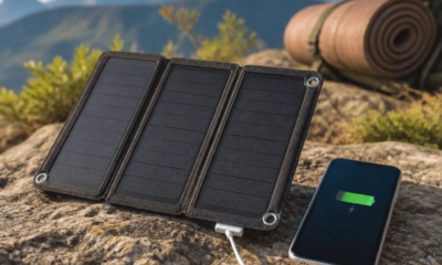 Carregador Solar Portátil que Transforma seu Android em Energia Limpa