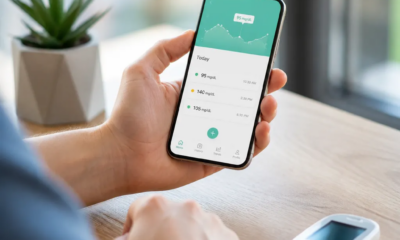App de controle de glicose com registro automático de níveis