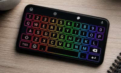 Teclado RGB com Luzes Personalizadas Direto do Seu Android