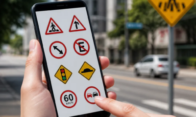 Aprenda todas as placas de trânsito com app para Android