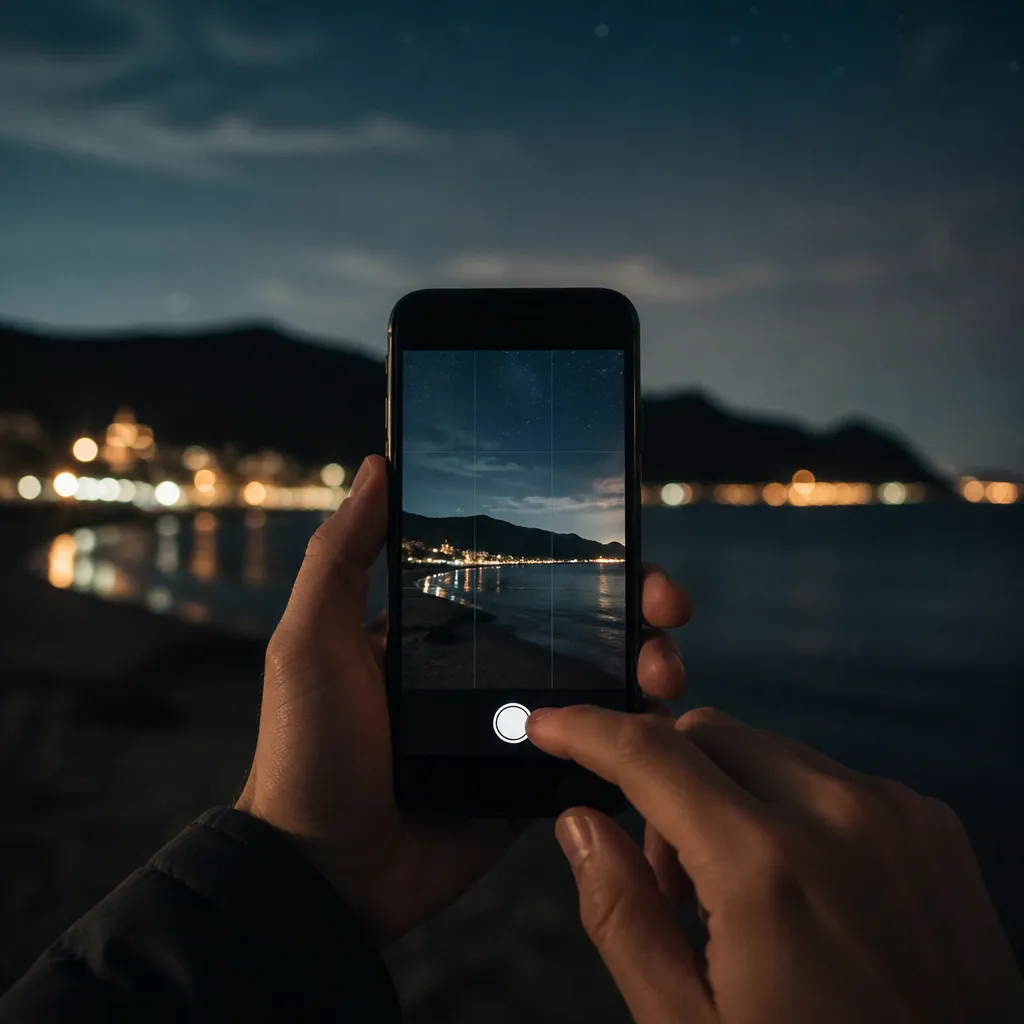 Aplicativo de Visão Noturna iPhone que Melhora Fotos no Escuro