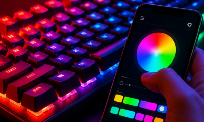 Transforme Seu Teclado em um Show de Cores Com Temas, Luzes e Efeitos Incríveis Pelo Celular